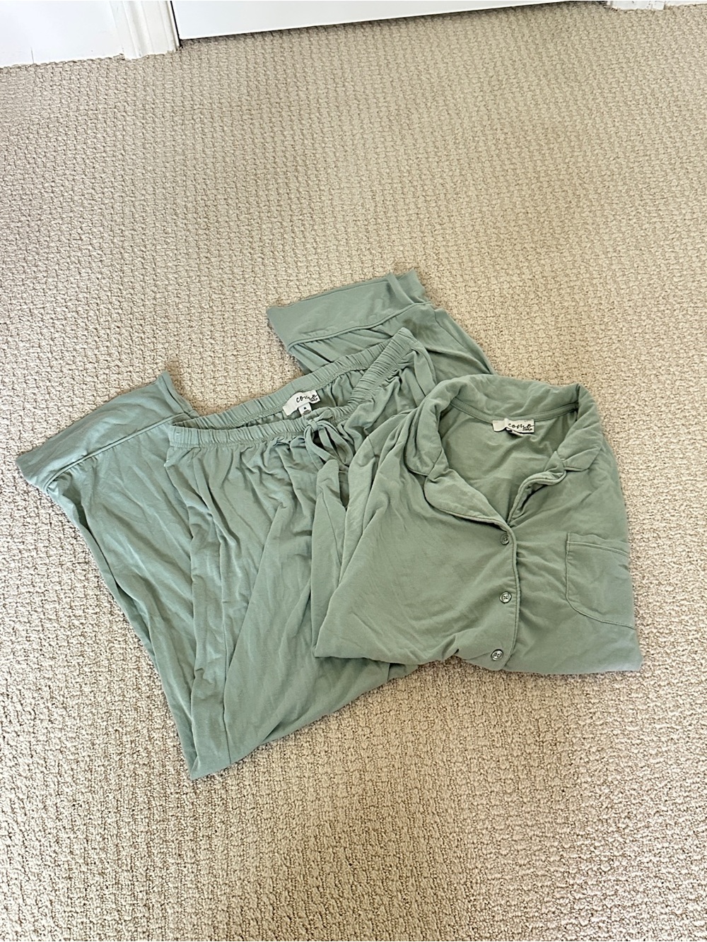 Sage Green Modal Pajama Set